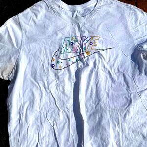 Men's Nike XXL Colorful Skulls & Flowers T-Shirt